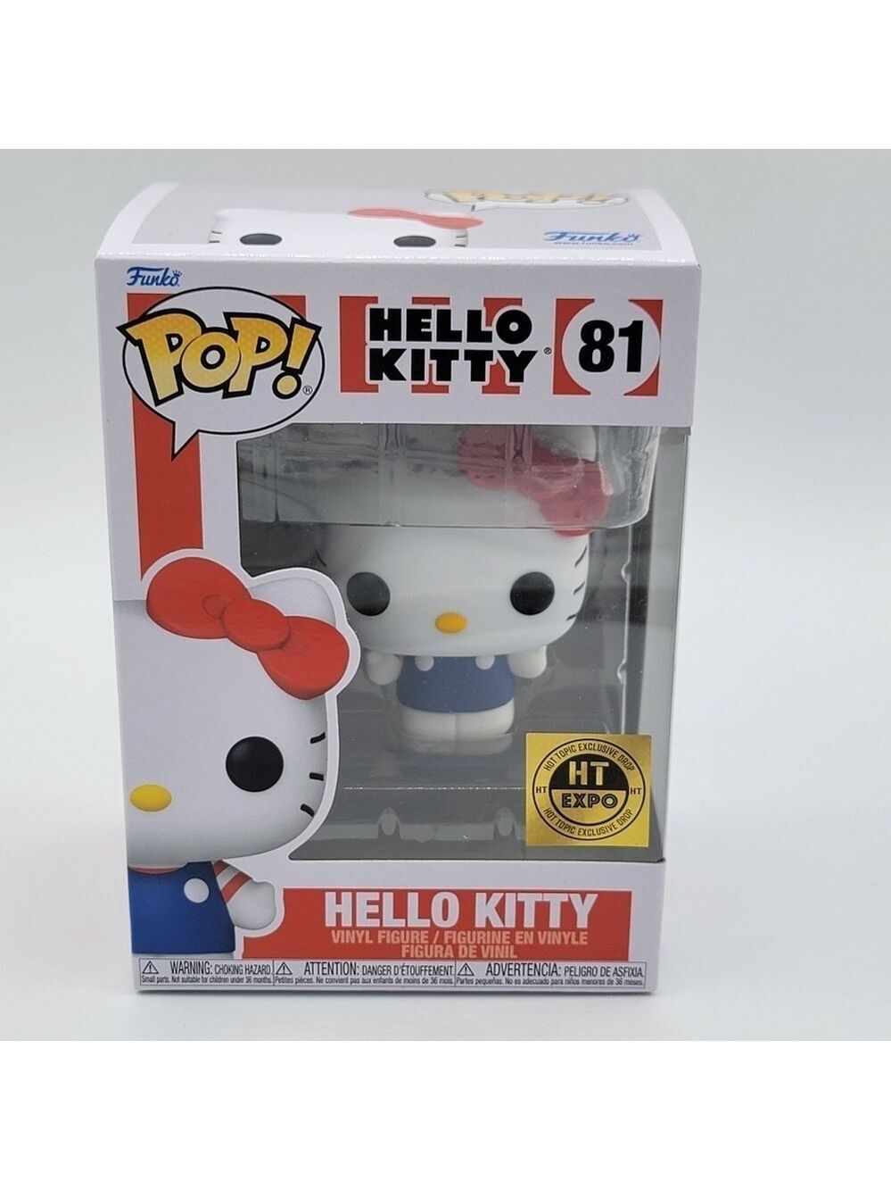 Funko Pop! Hello Kitty Hot Topic Exclusive 81 NEW #1832